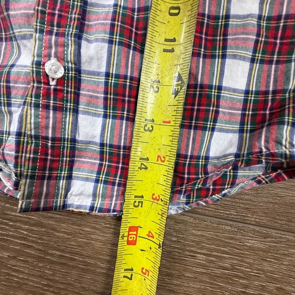 Janie & Jack Boys Holiday Button Down Shirt and Sweater 2T Winter Red Christmas - Picture 13 of 16